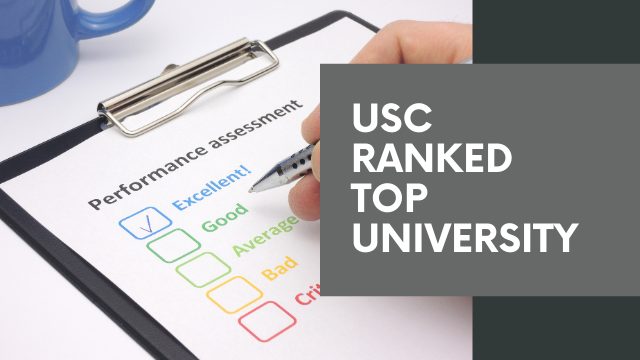 USC University Ranking in the World