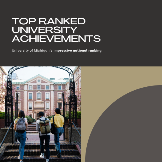 University of Michigan National Ranking